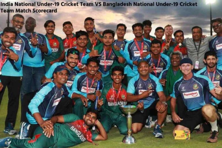 India National Under-19 Cricket Team VS Bangladesh National Under-19 Cricket Team Match Scorecard