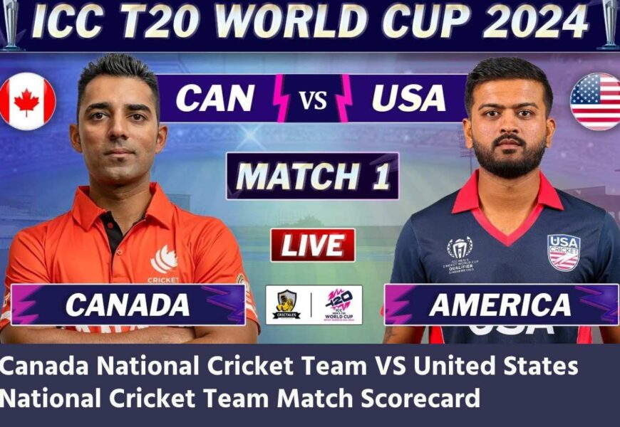 Canada National Cricket Team VS United States National Cricket Team Match Scorecard