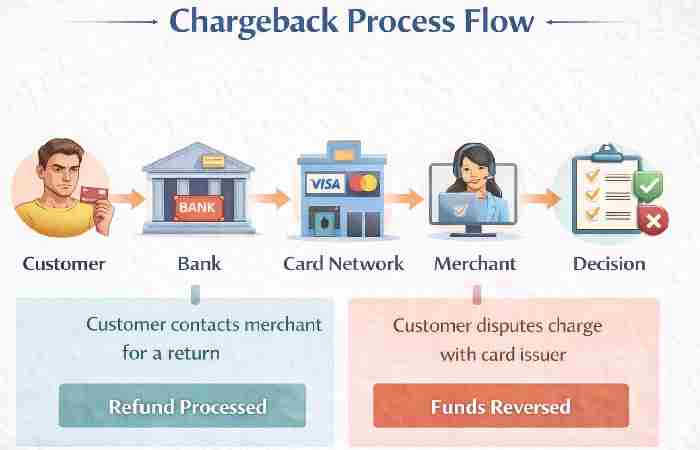 chargeback process flow