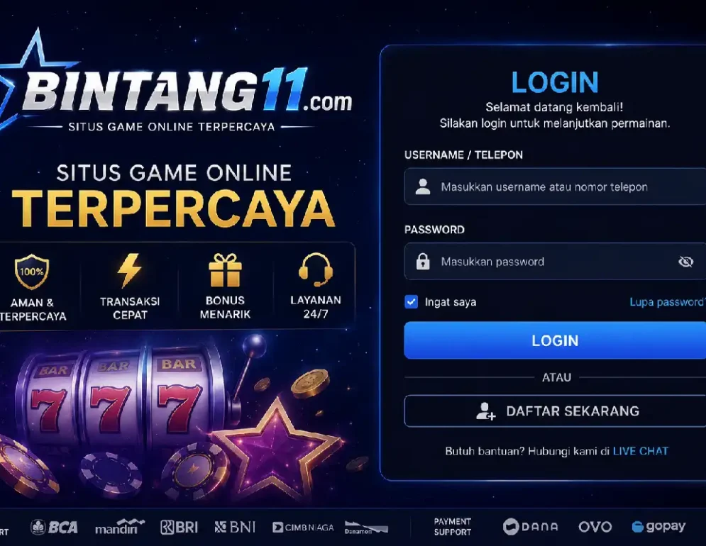 bintang11.com login