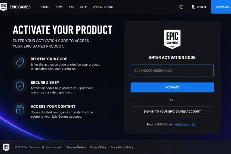 https //www.Epic Games.com/activate: Complete Guide to Activating Your Epic Games Account