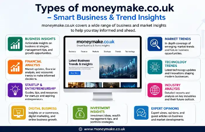 types of moneymake.co.uk