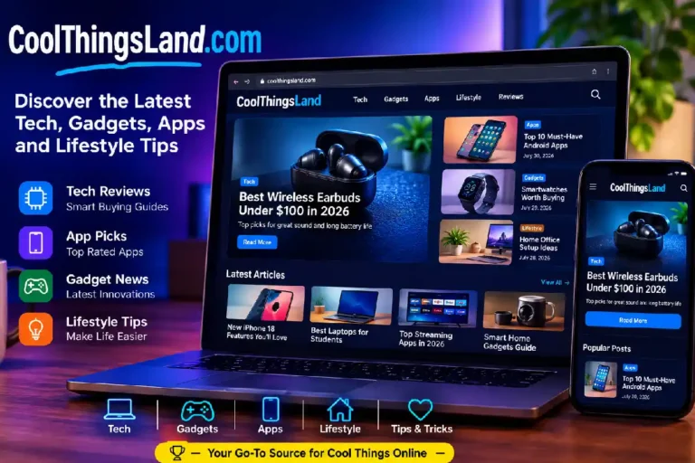 CoolThingsLand. com: Unique Gadgets, Technology, Lifestyle and Modern Trends