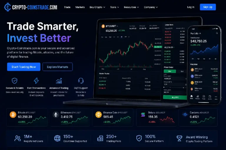@Crypto-CoinsTrade .com: Crypto Trading Guide, Features and Safety Tips