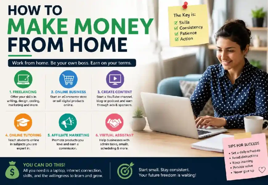 how to make money from home
