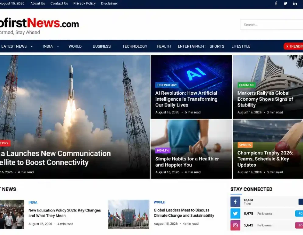 infofirstnews com