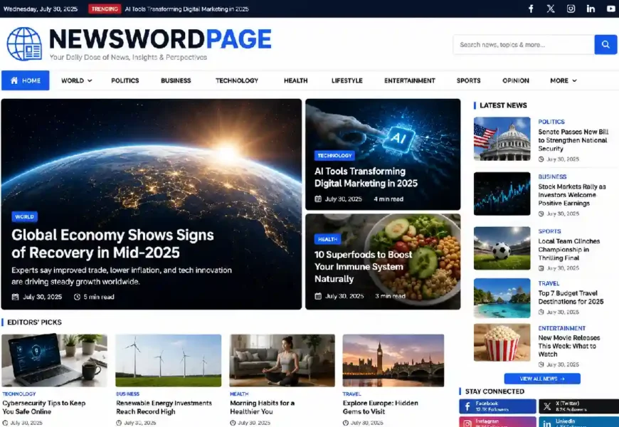 newswordpage com