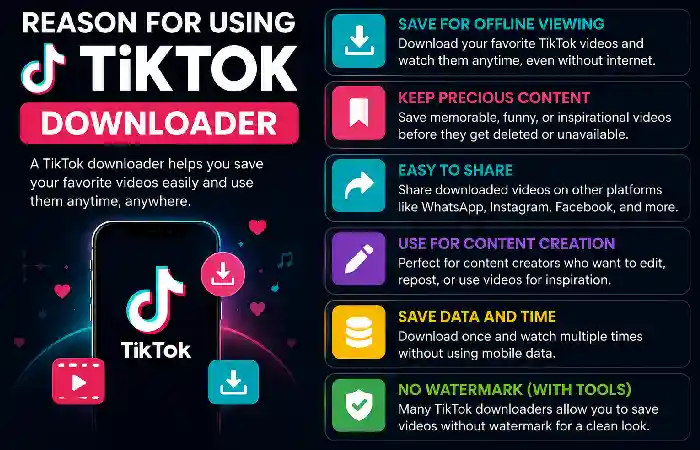 reason for using tiktok