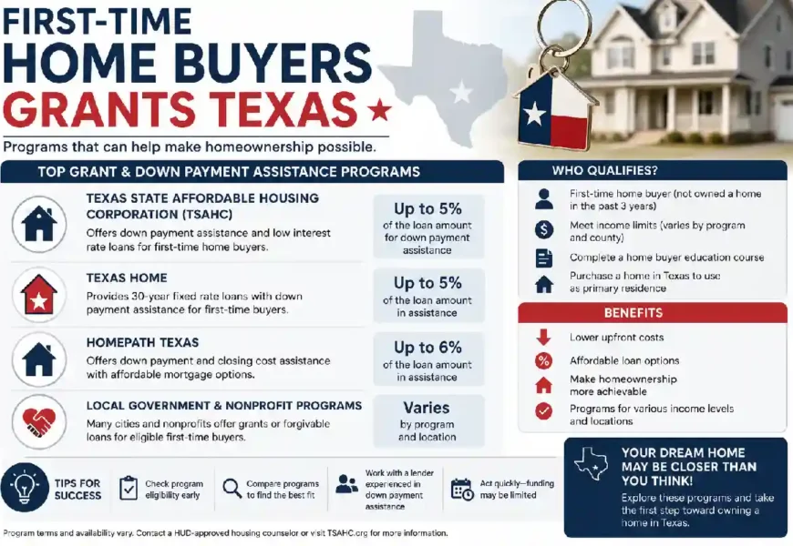 first-time home buyer grants texas