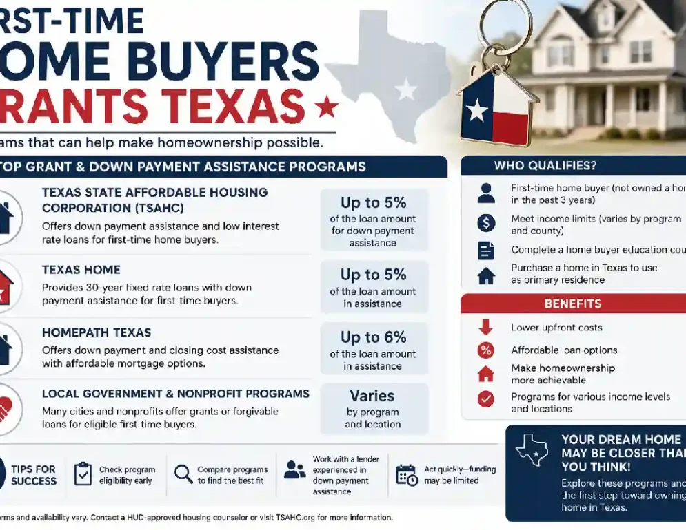 first-time home buyer grants texas