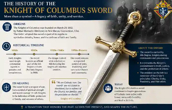 history of knight of columbus sword