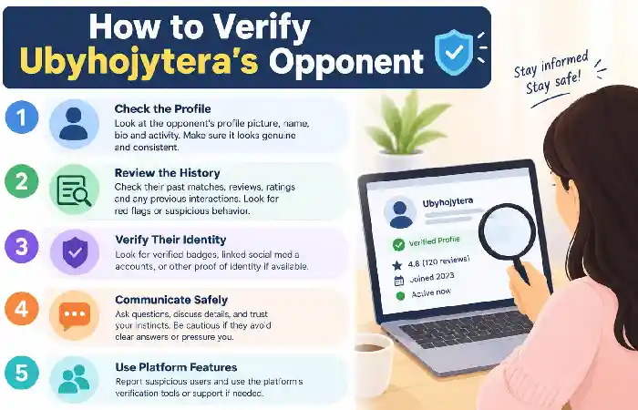 how to verify ubyhojyteras opponent