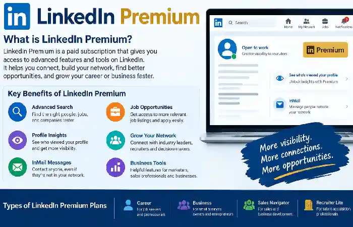what is linkedln premium