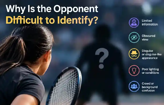 why is opponent difficult to identify